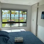 Muro alto Bangalô pé na areia